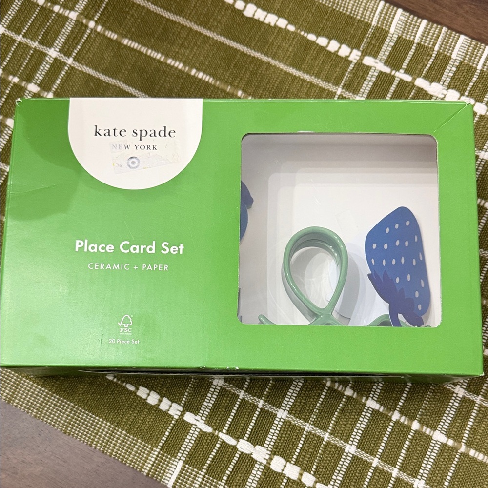 Kate Spade place card set
